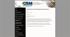 Desktop Screenshot of ermsymposium.org